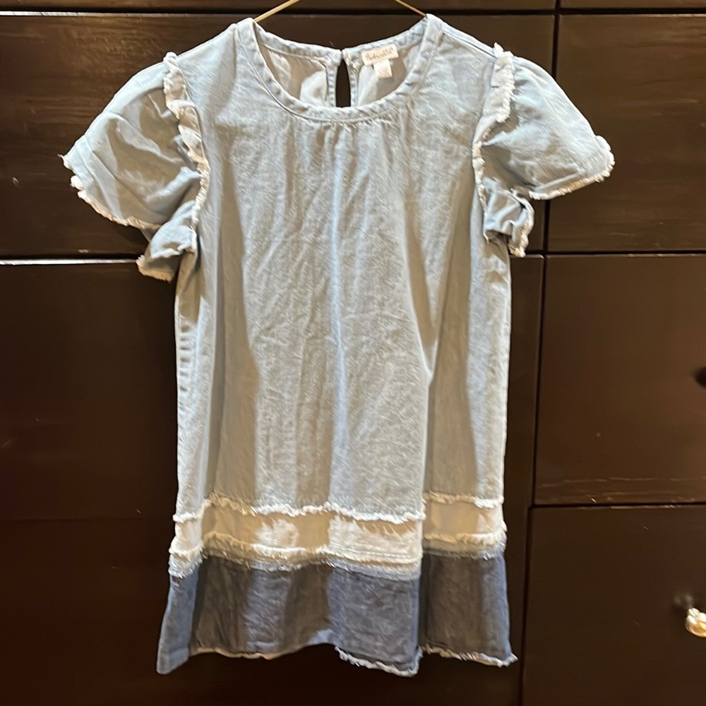 Splendid Girls size 10 denim dress